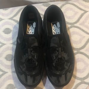Darth Vader vans 5mens 6.5 women’s